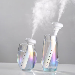 USB Portable Air Humidifier Diamond Bottle Aroma Diffuser Mist Maker For Home Office Humidification Detachable
